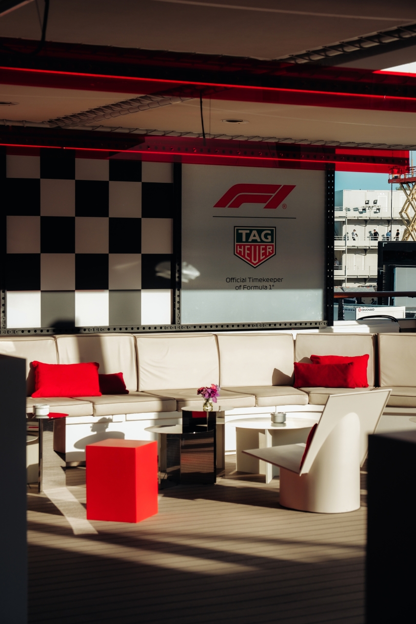 Luxury event scenography Monaco - Tag Heuer x Brainstories