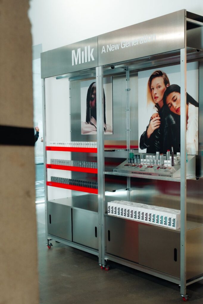 production et scénographie event beauté milk makeup